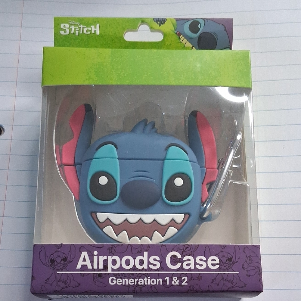 Stitch Blue and Pink On-Ear Headphones